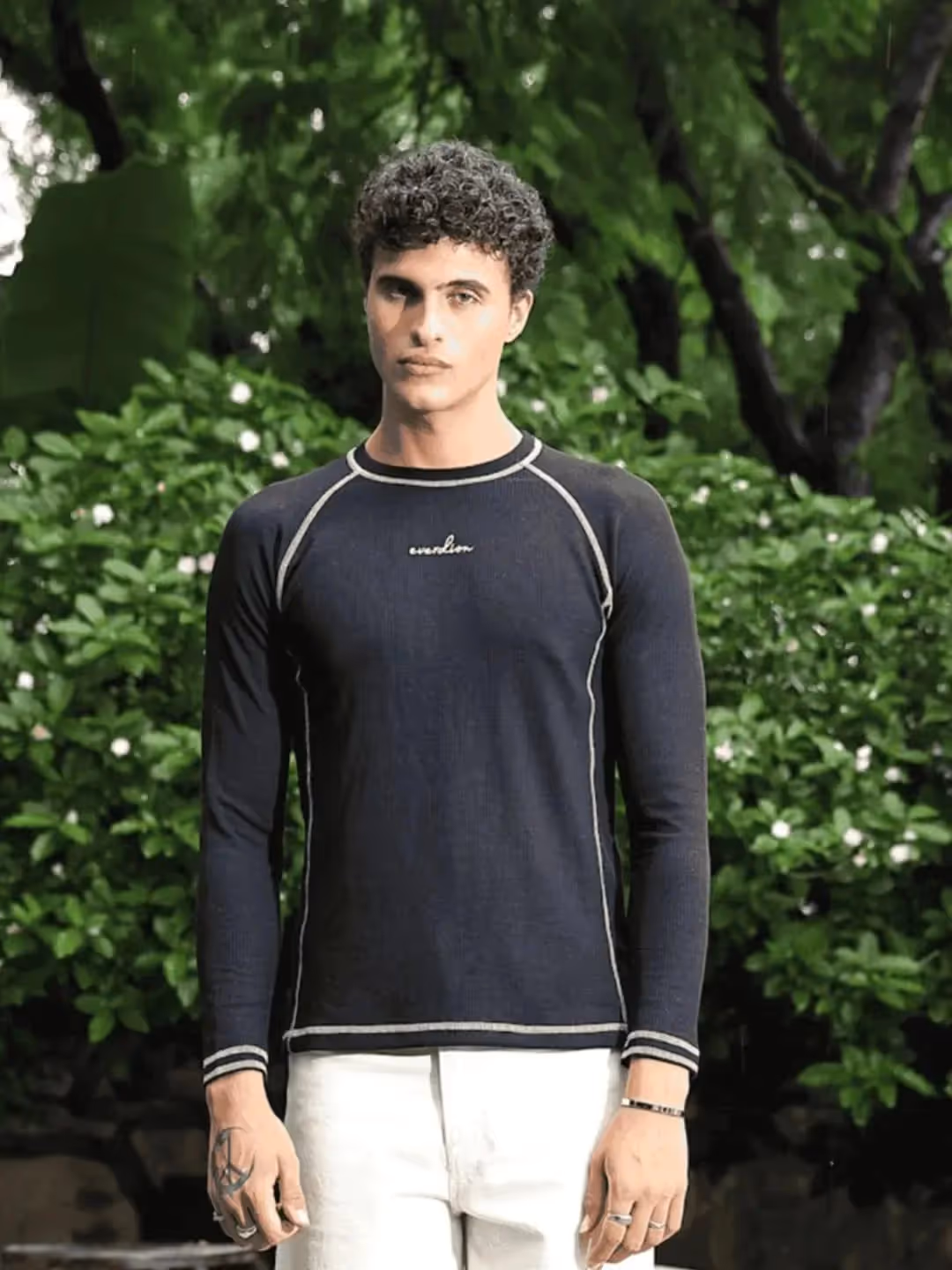 Waffle Long Sleeve Tee (Pack of 2) image 12