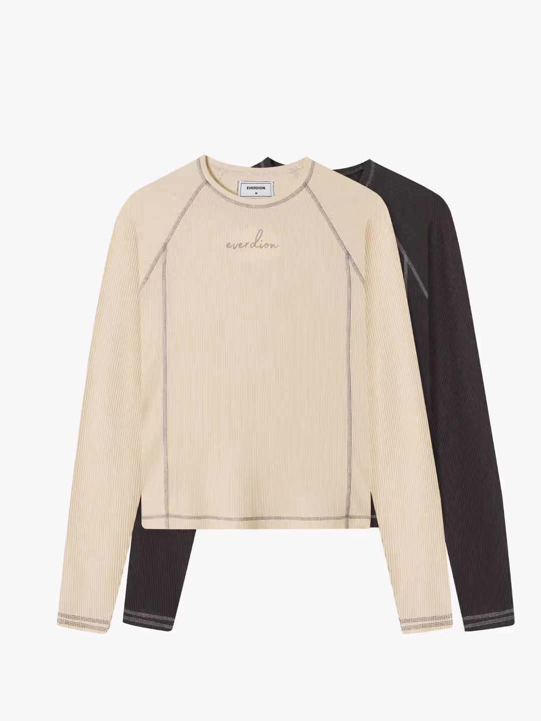 Waffle Long Sleeve Tee (Pack of 2) image 2