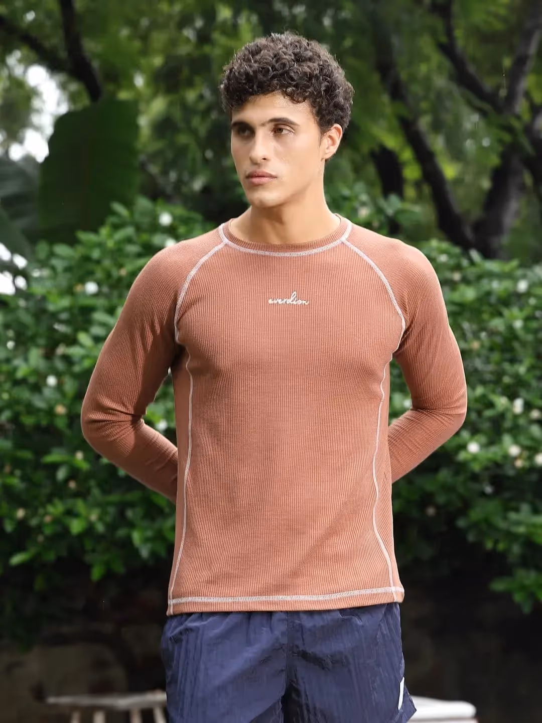 Waffle Long Sleeve Tee (Pack of 2) image 8