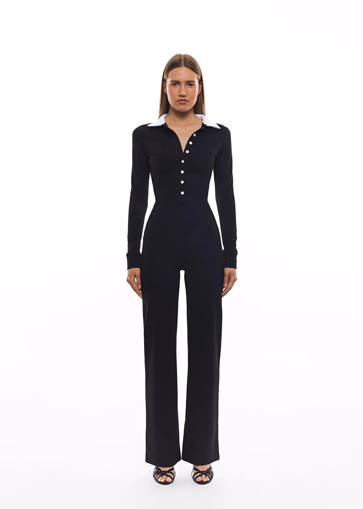 White Collar Catsuit image 1