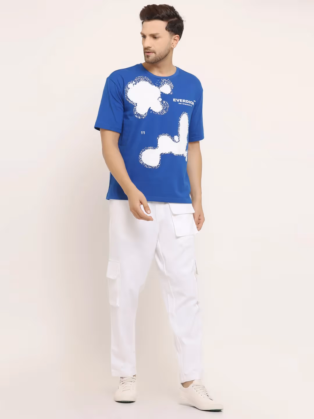 White Multi-Pocket Cargo Pants  image 2