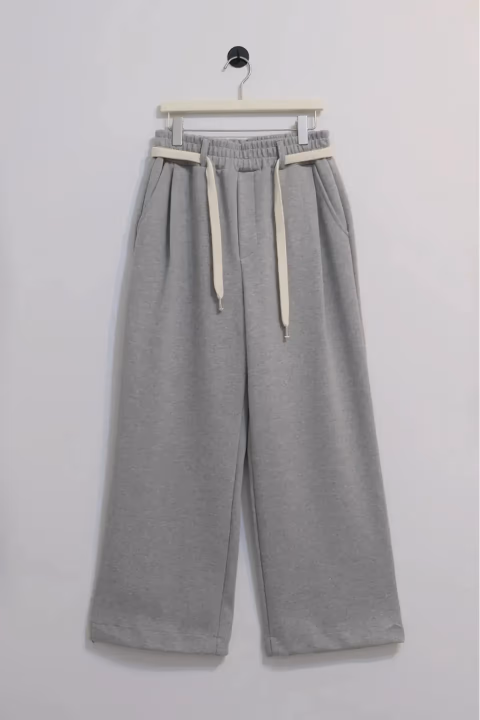 Wide Leg Pants With Cotton Belt image 10