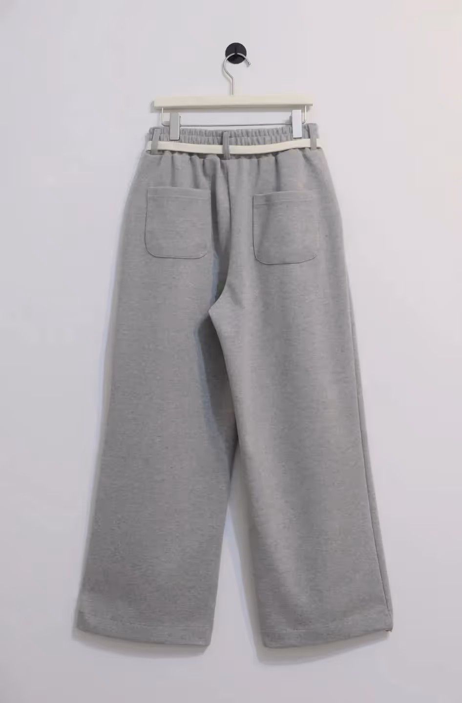Wide Leg Pants With Cotton Belt image 11