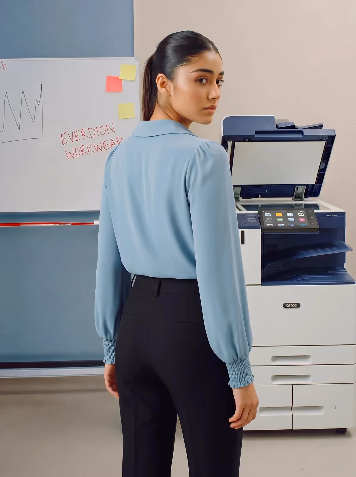 Wrinkle-Resistant Long Sleeve Work Shirt image 10