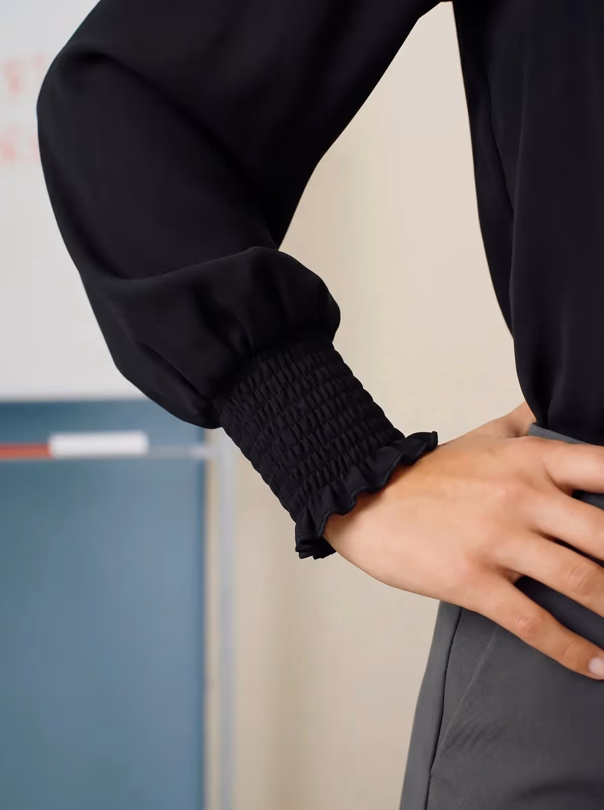 Wrinkle-Resistant Long Sleeve Work Shirt image 4