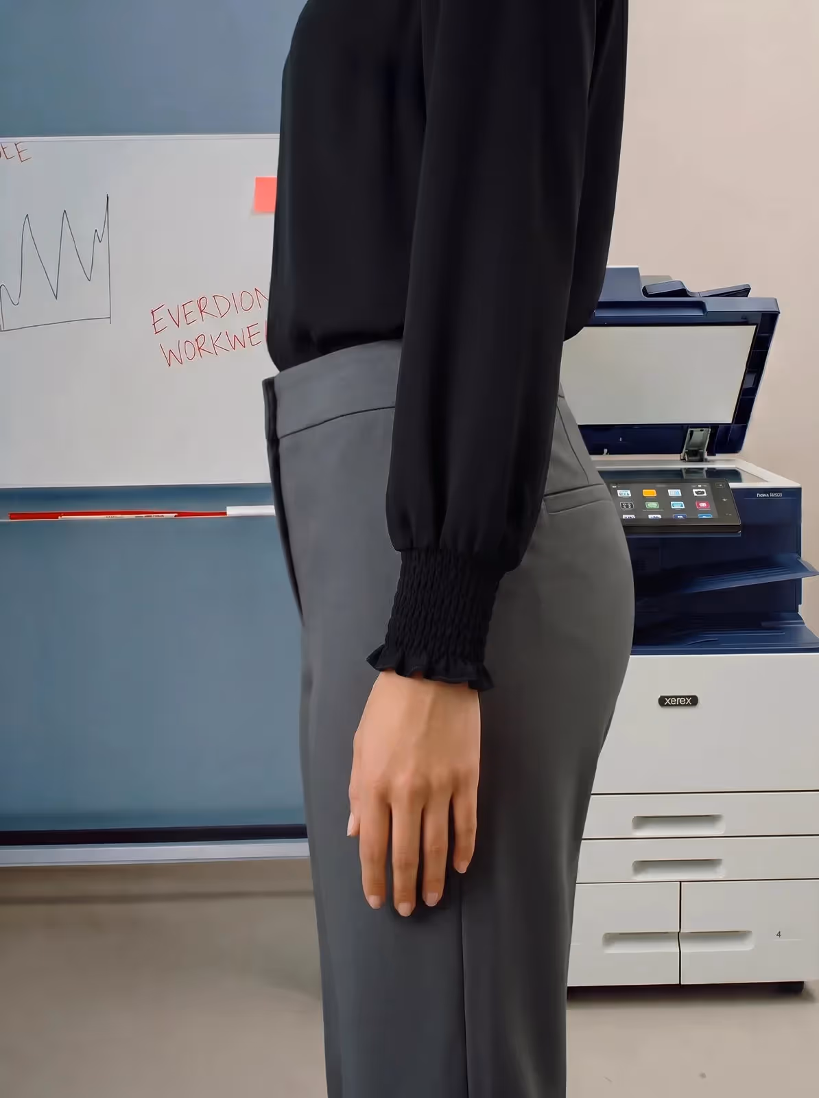 Wrinkle-Resistant Long Sleeve Work Shirt image 5