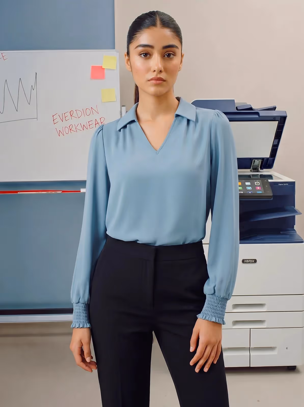 Wrinkle-Resistant Long Sleeve Work Shirt image 6