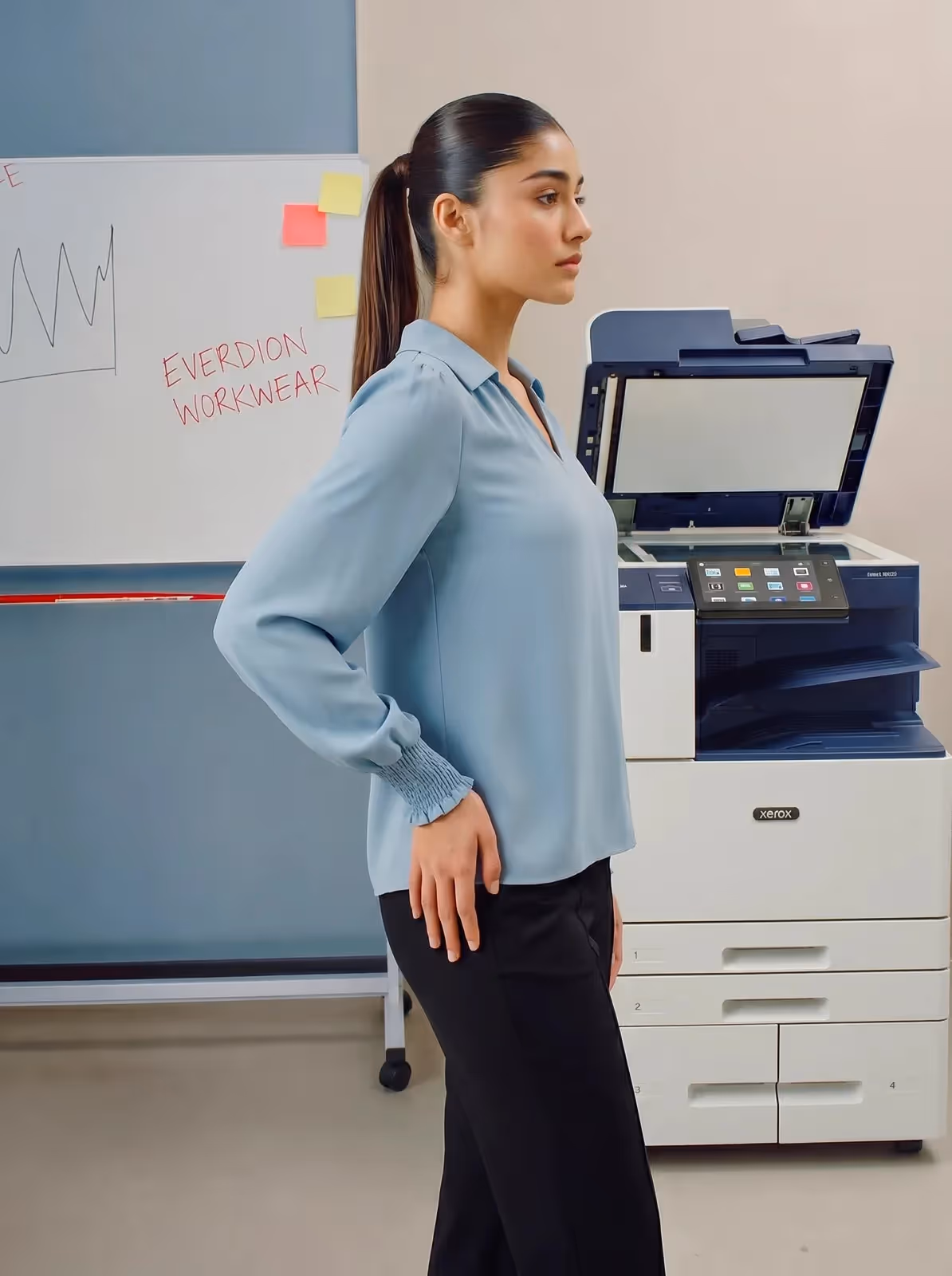 Wrinkle-Resistant Long Sleeve Work Shirt image 9