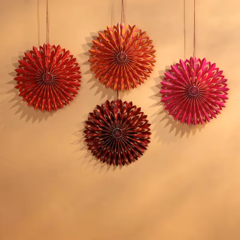 Asha Mudra Flower Hangings image 1