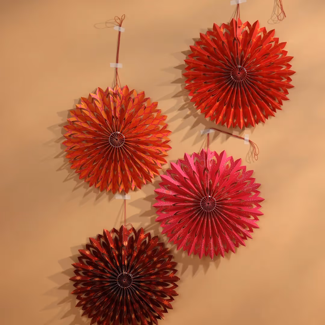 Asha Mudra Flower Hangings image 3