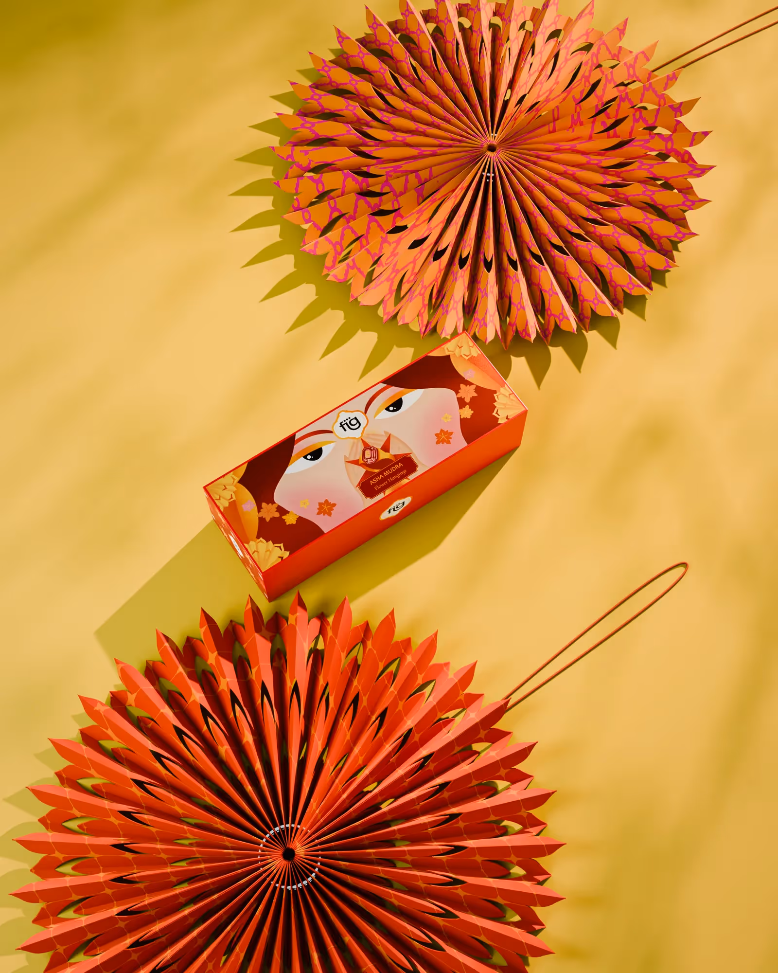 Asha Mudra Flower Hangings image 5