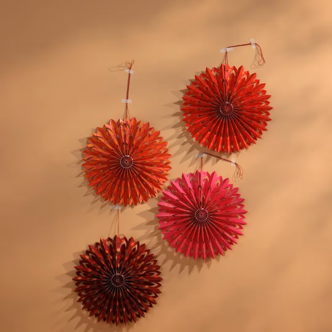 Asha Mudra Flower Hangings image 6