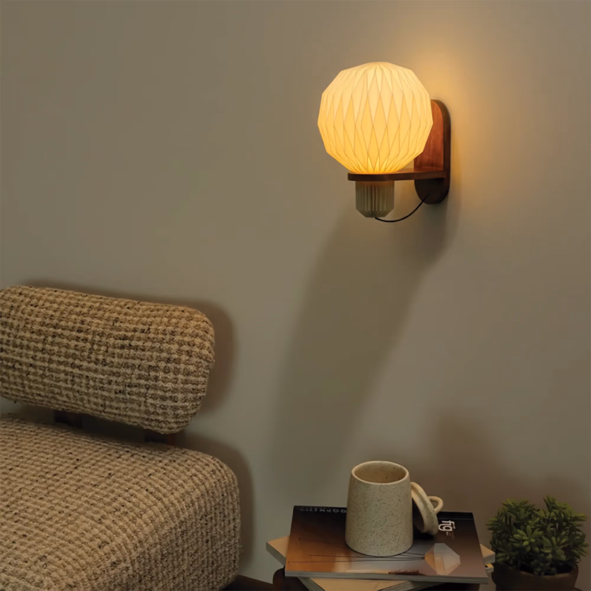 Aura Pleat Sconce Wall Lamp image 6