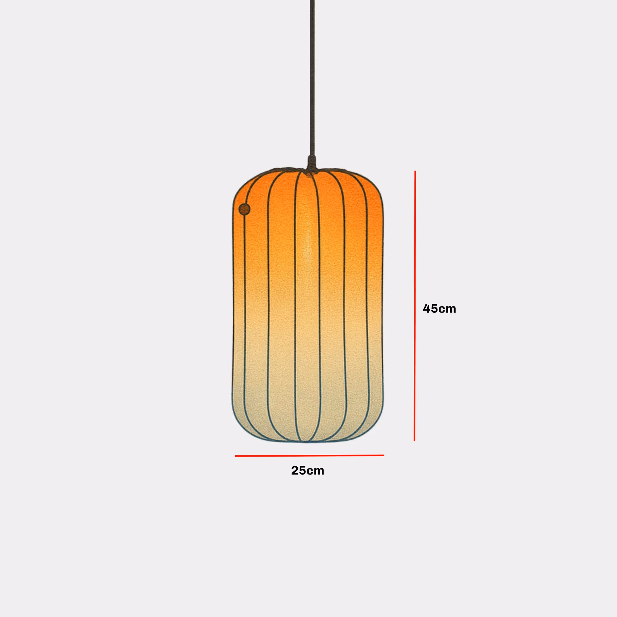 Horizon Collection Long Pendant Lamp image 7