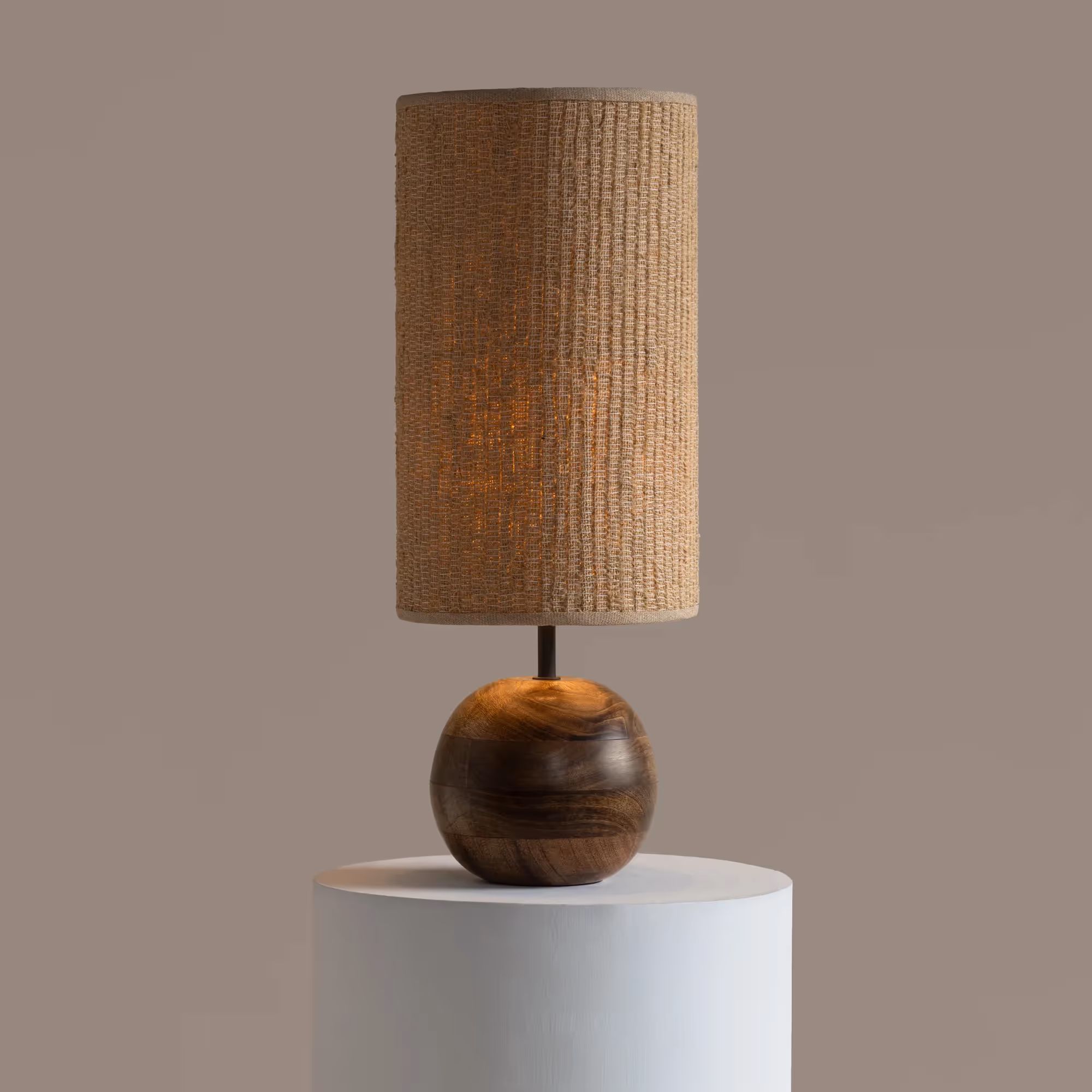 Jute Weave Table Lamp image 1