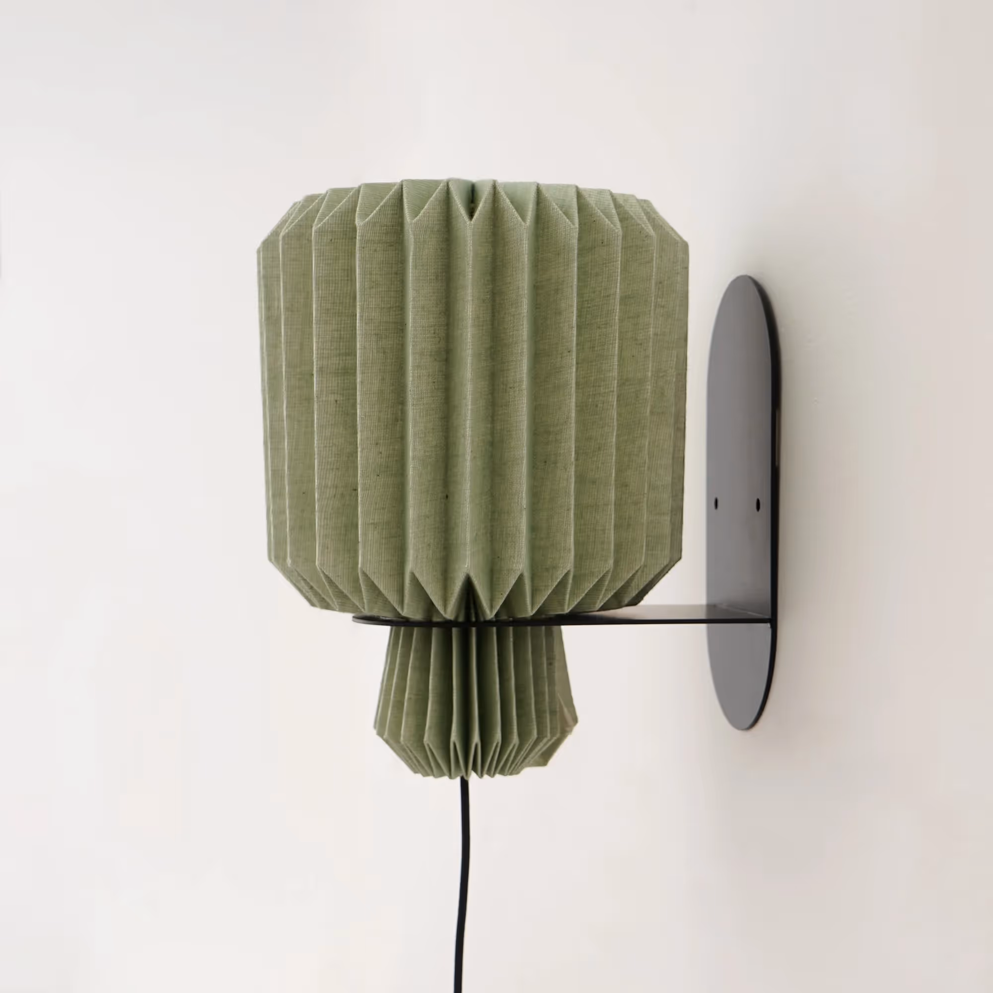 Lumi Fold Sconce Linen Wall Lamp image 6