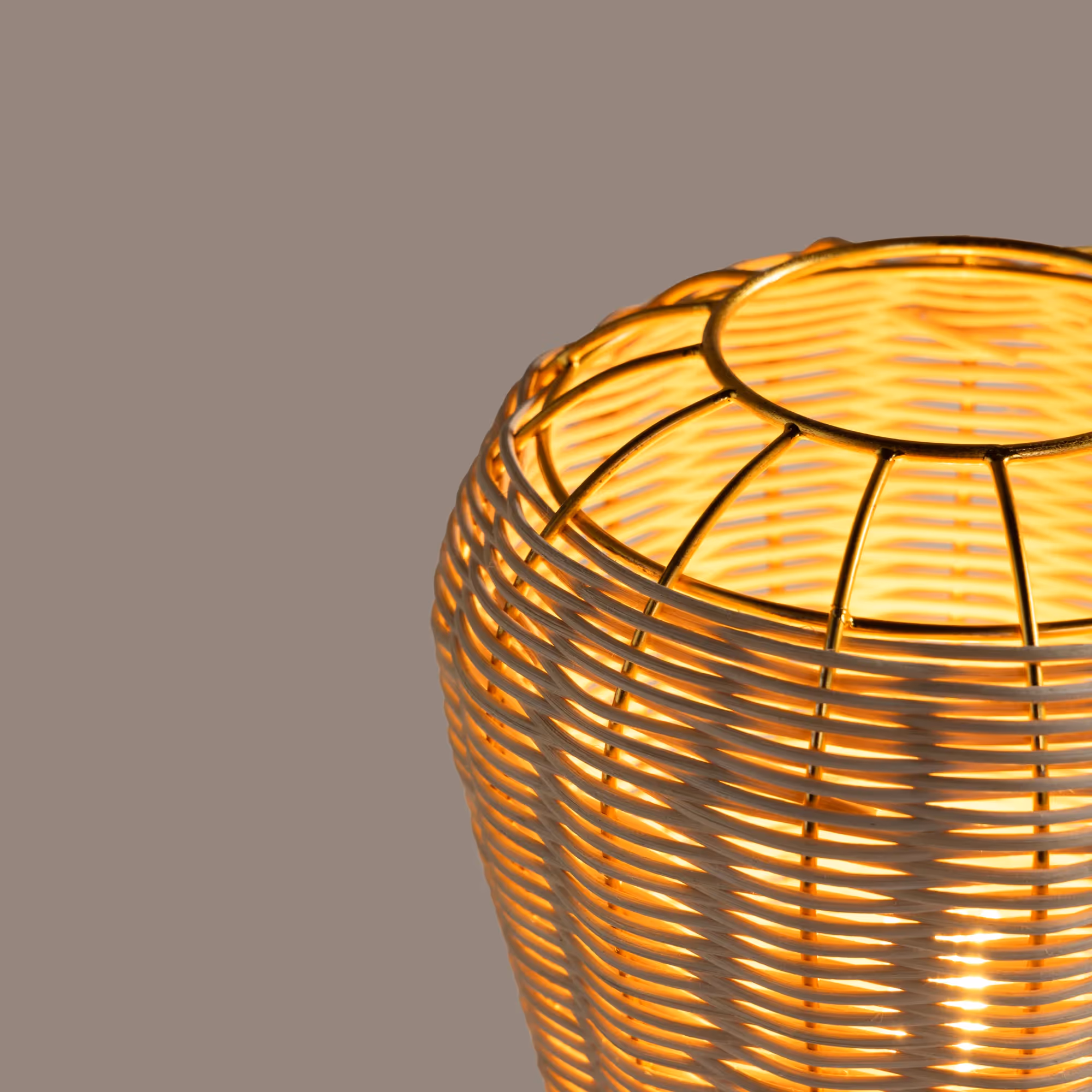 Meiji Rattan Table Lamp image 10