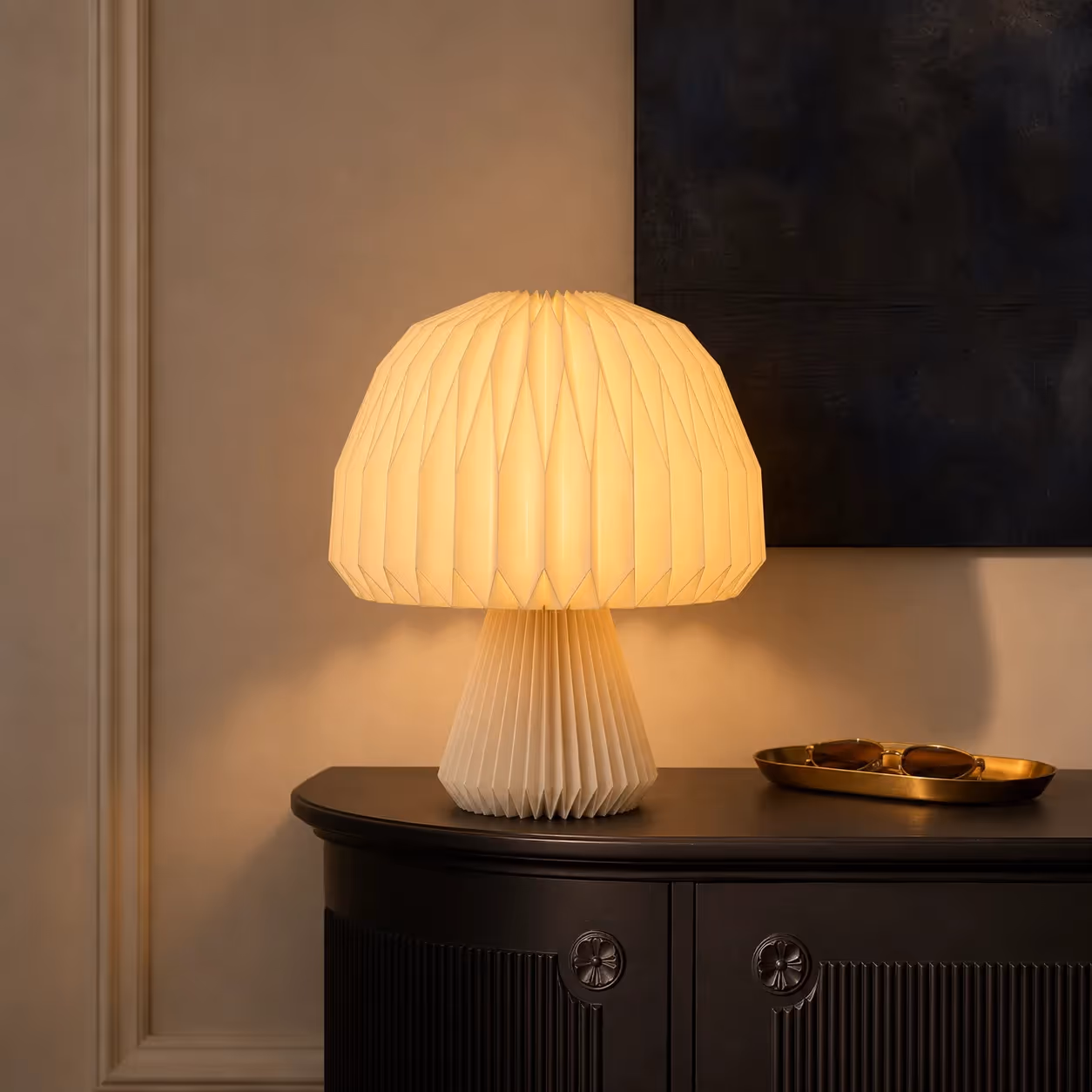 Mushroom Origami Table Lamp image 5