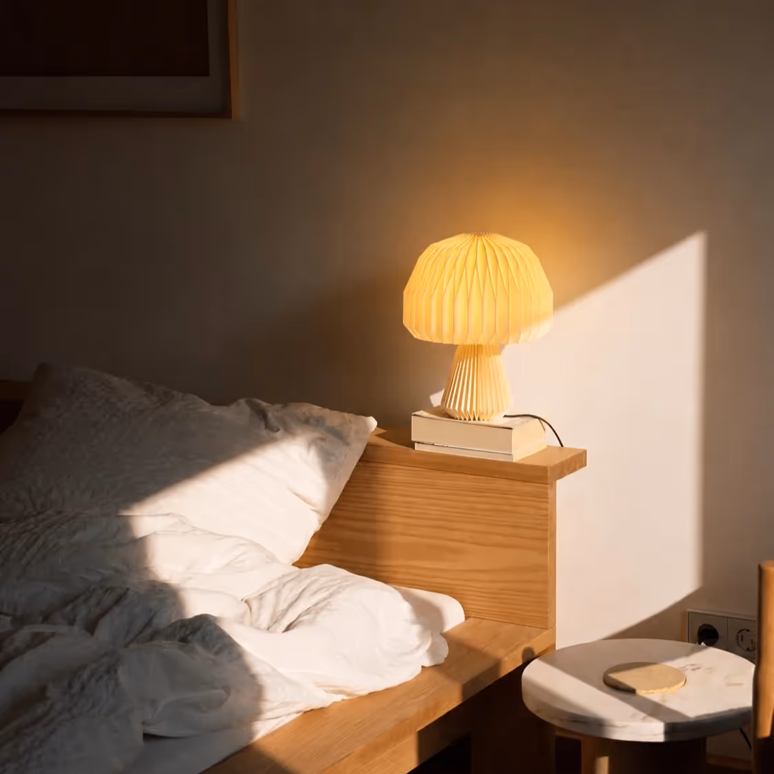 Mushroom Origami Table Lamp image 6