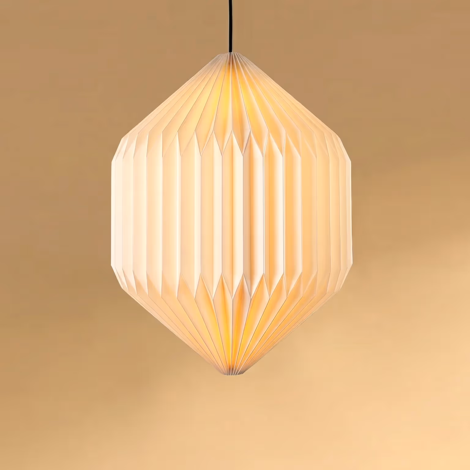 Oblong Origami Pendant Lamp image 1