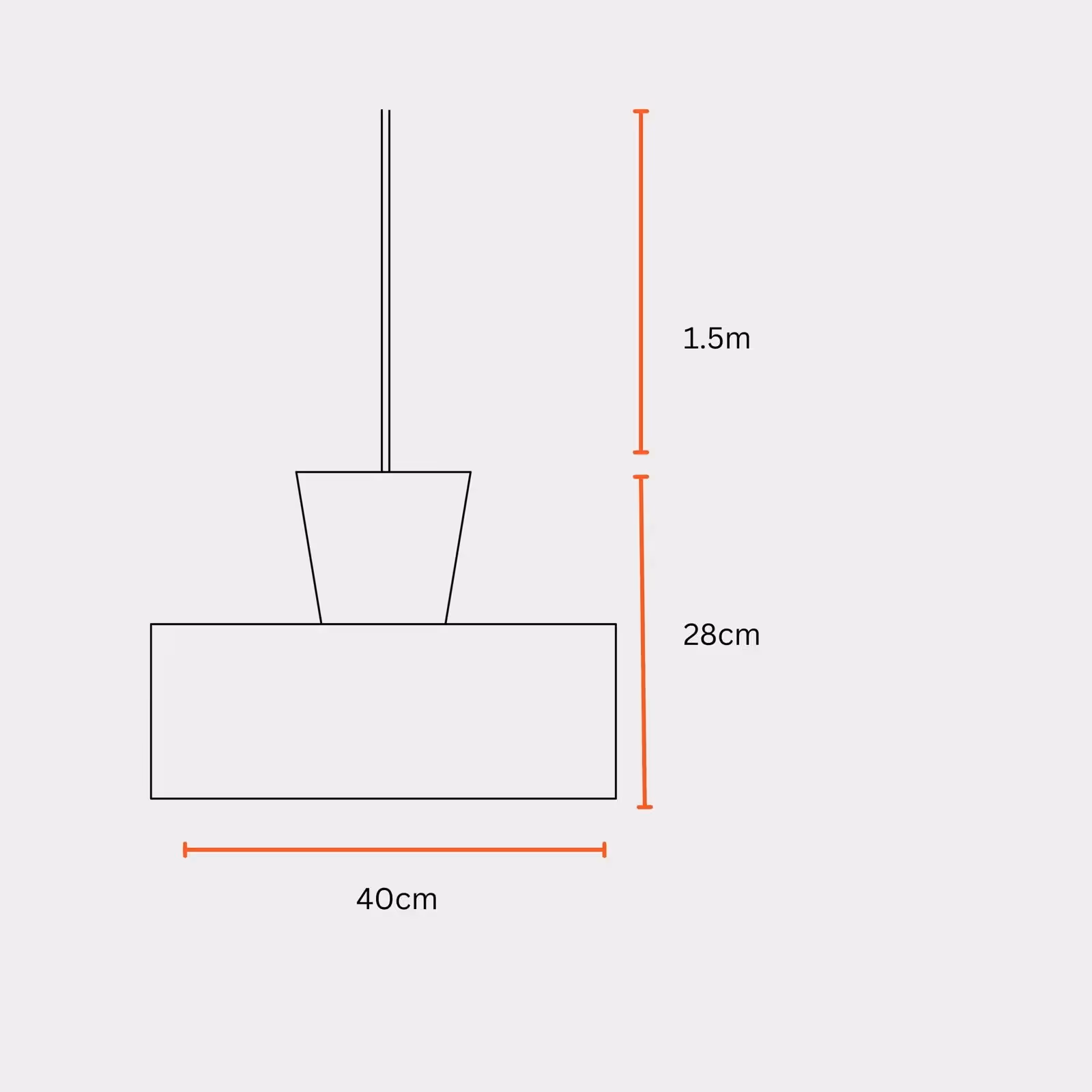 Ombre Pendant Lamp image 6