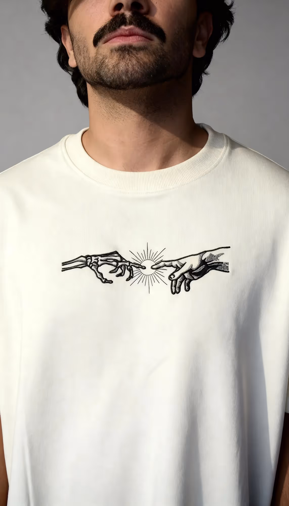 Life And Death Heavyweight T-shirt image 2