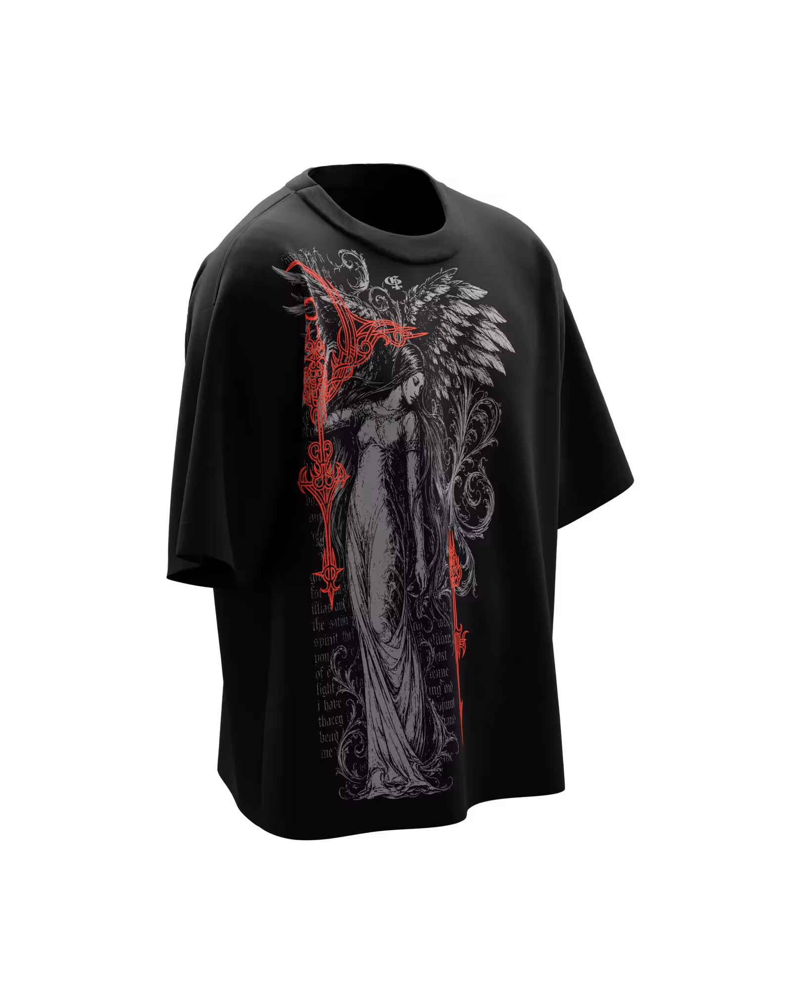 Aeris Black Tshirt image 2