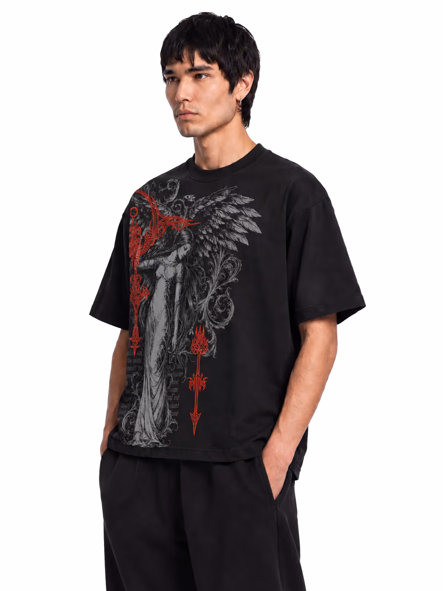 Aeris Black Tshirt image 5