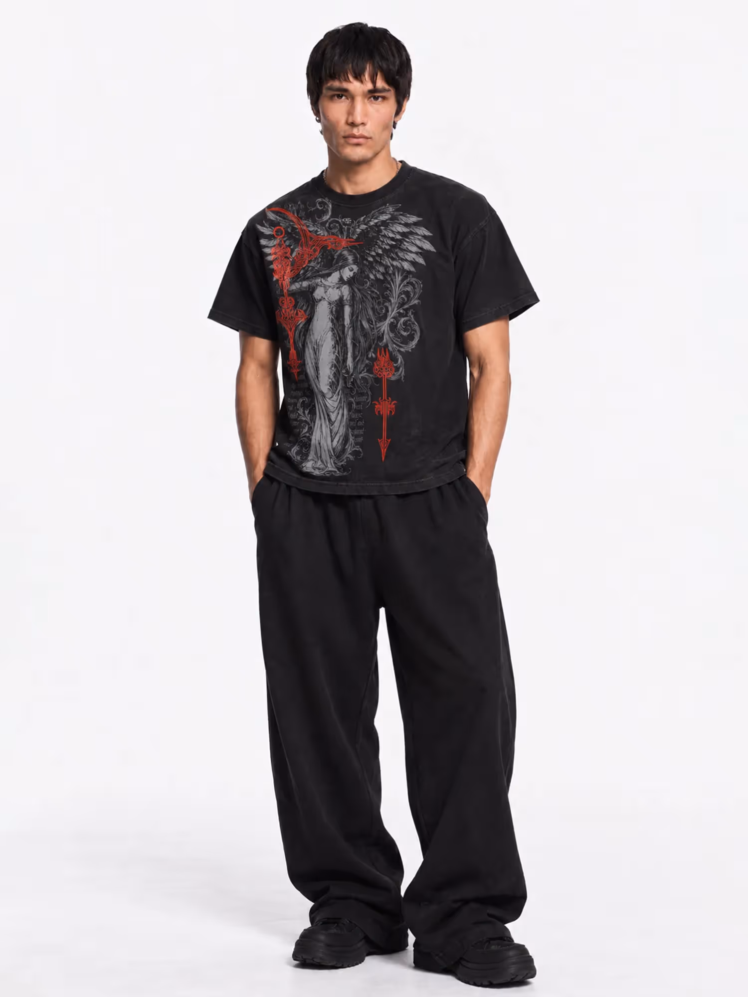 Aeris Black Tshirt image 7