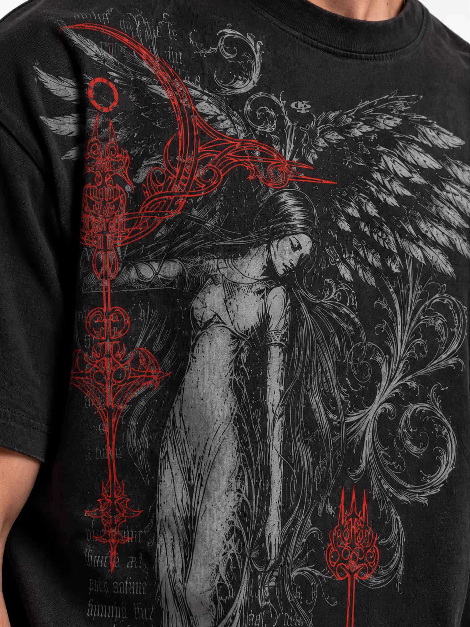 Aeris Black Tshirt image 9
