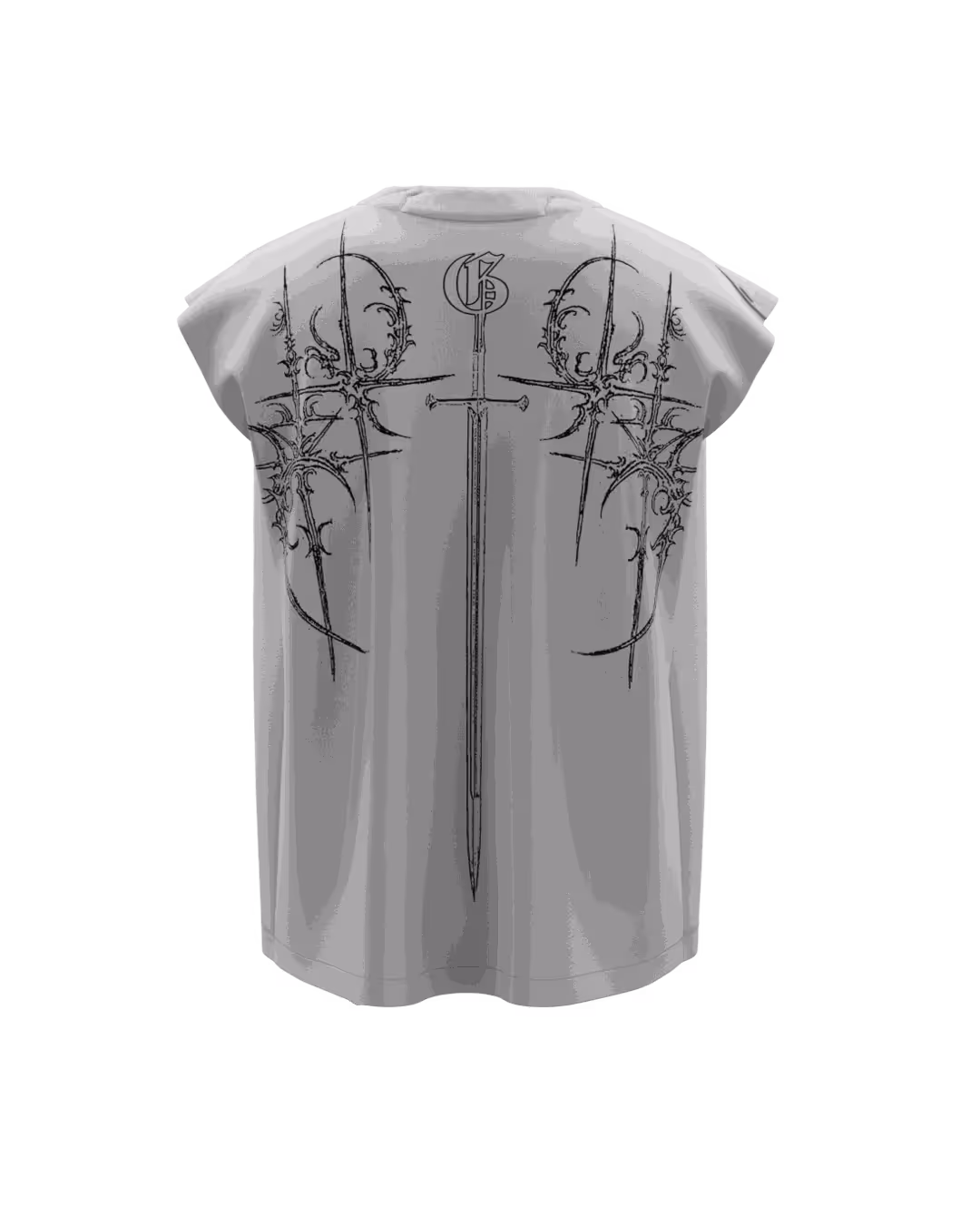 Ash Demon Boxy Vest  image 2