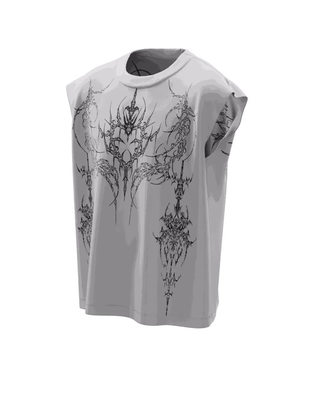 Ash Demon Boxy Vest  image 3