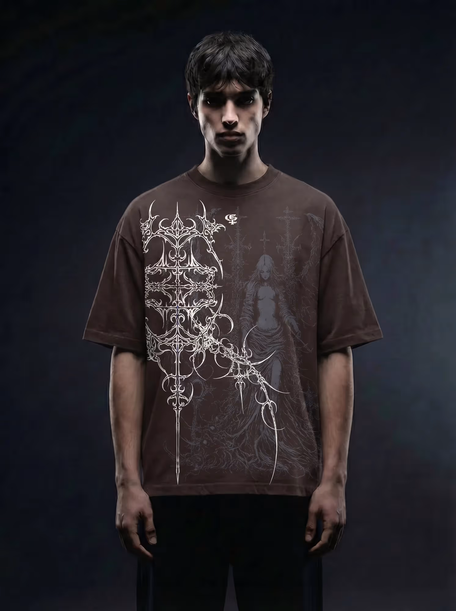 Astra Ash Brown Tshirt image 3