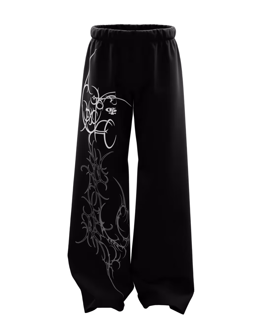 Beast Black Baggy Pants image 1