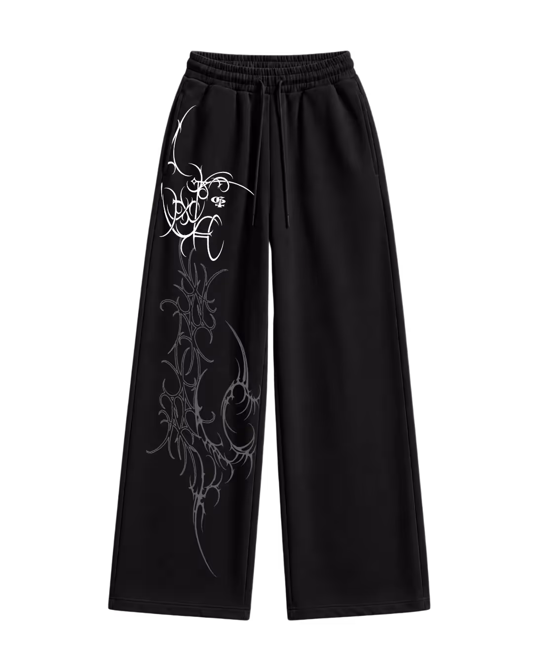 Beast Black Baggy Pants image 3