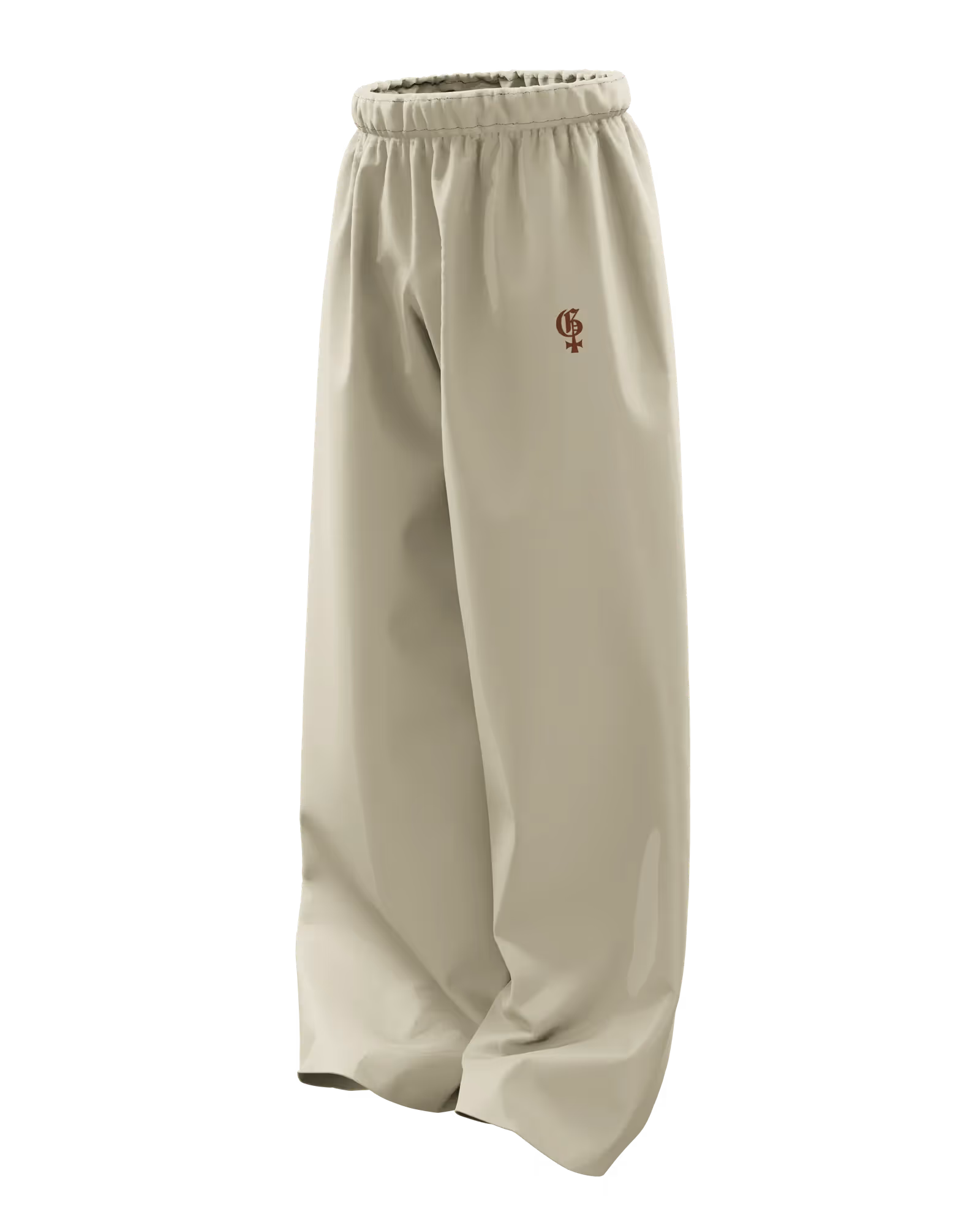 Beige Balloon Pants image 5