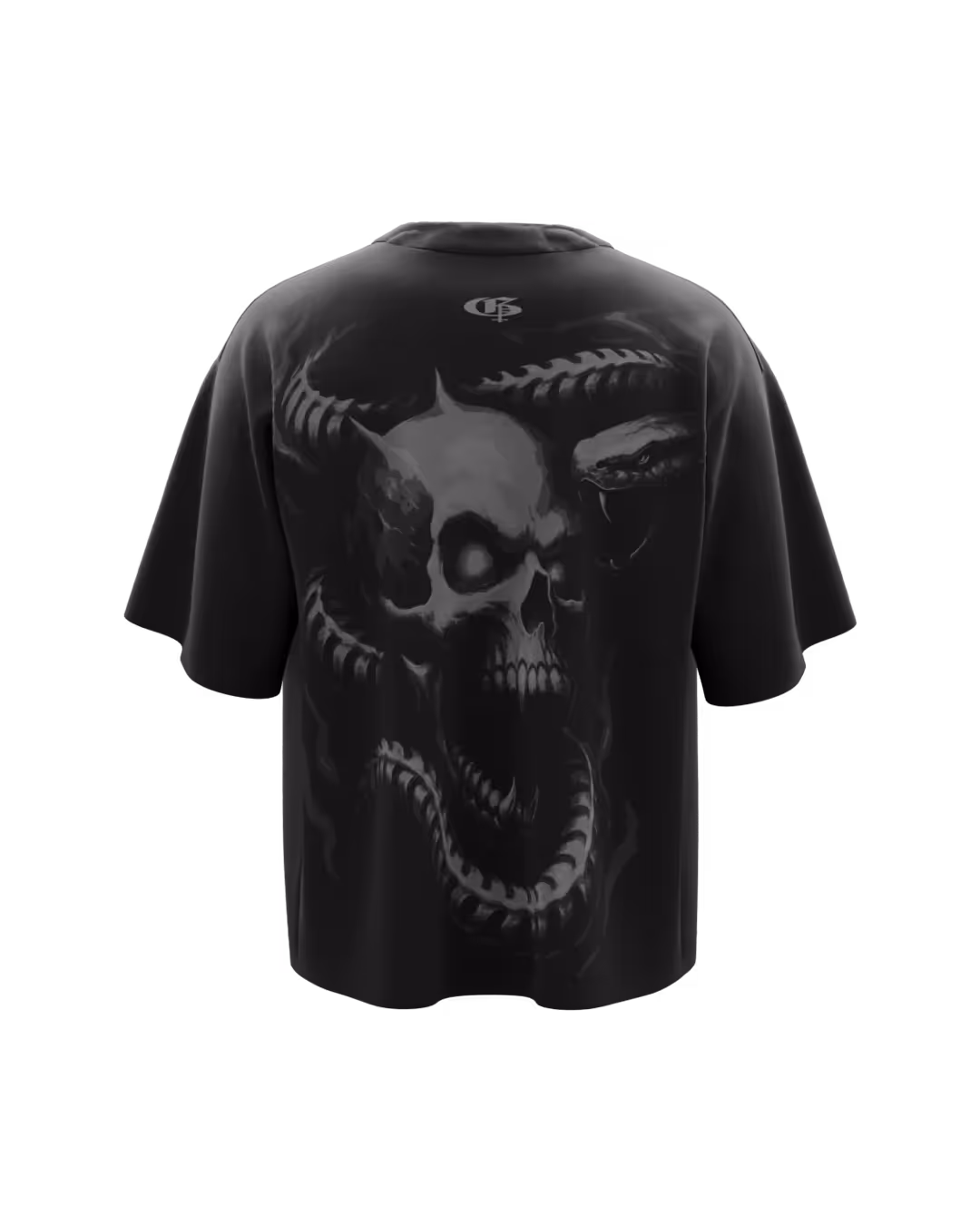 Black Punisher T-Shirt image 2