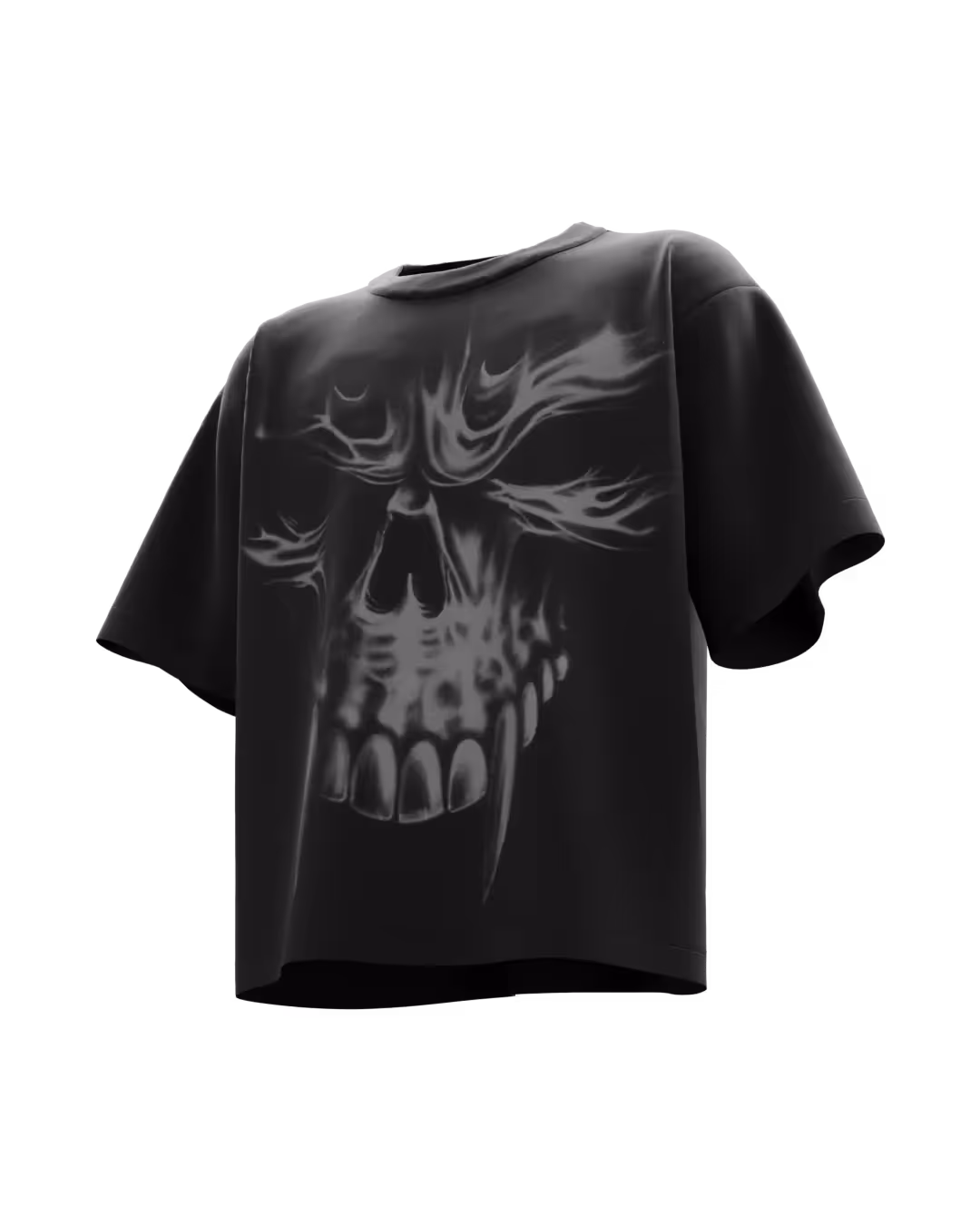 Black Punisher T-Shirt image 5