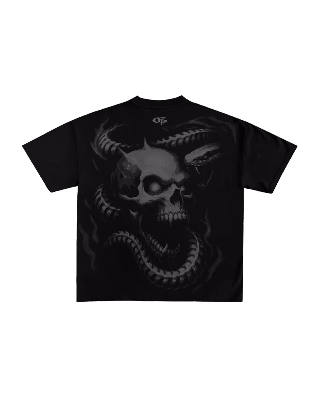 Black Punisher T-Shirt image 6