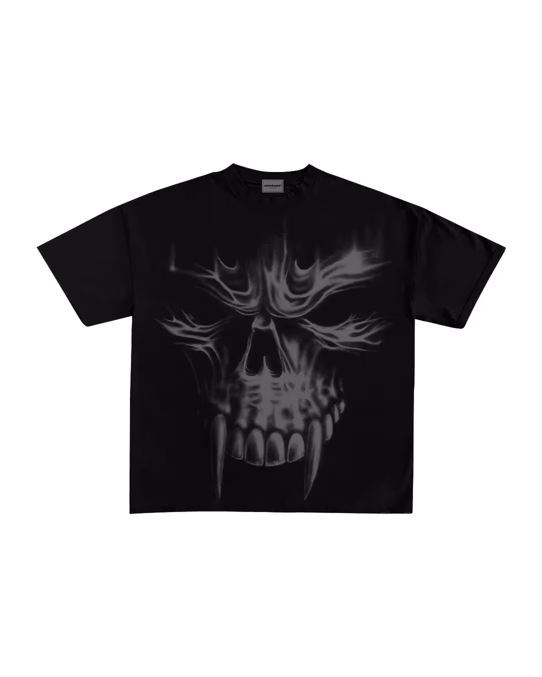 Black Punisher T-Shirt image 7