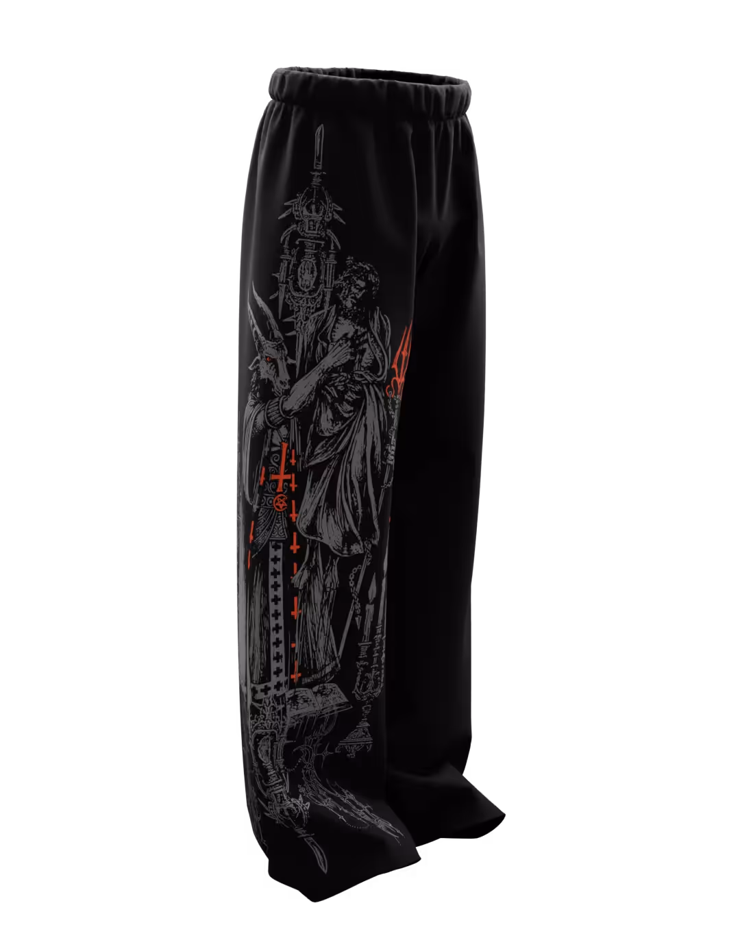 Bleed Black Baggy Pants image 4
