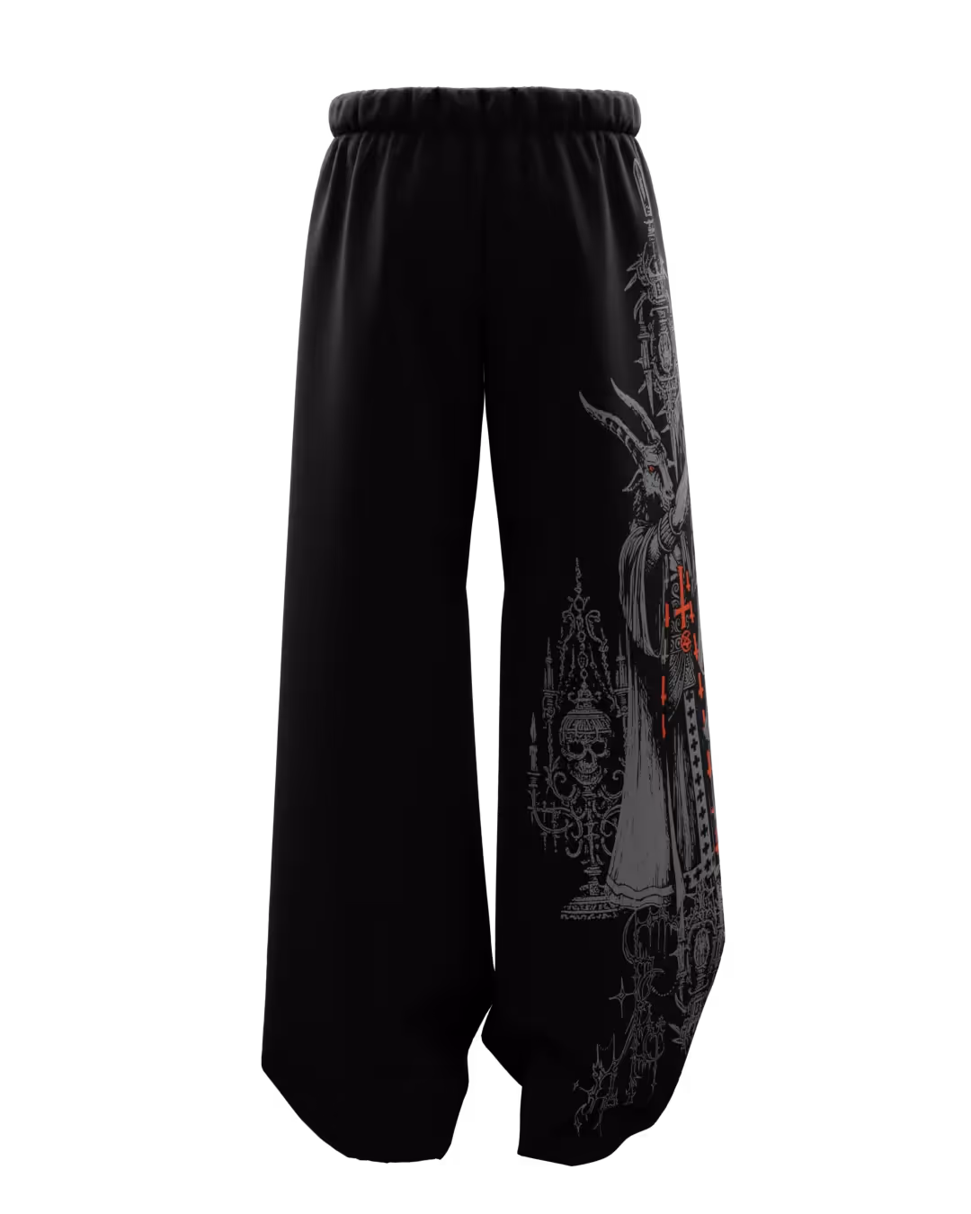 Bleed Black Baggy Pants image 5