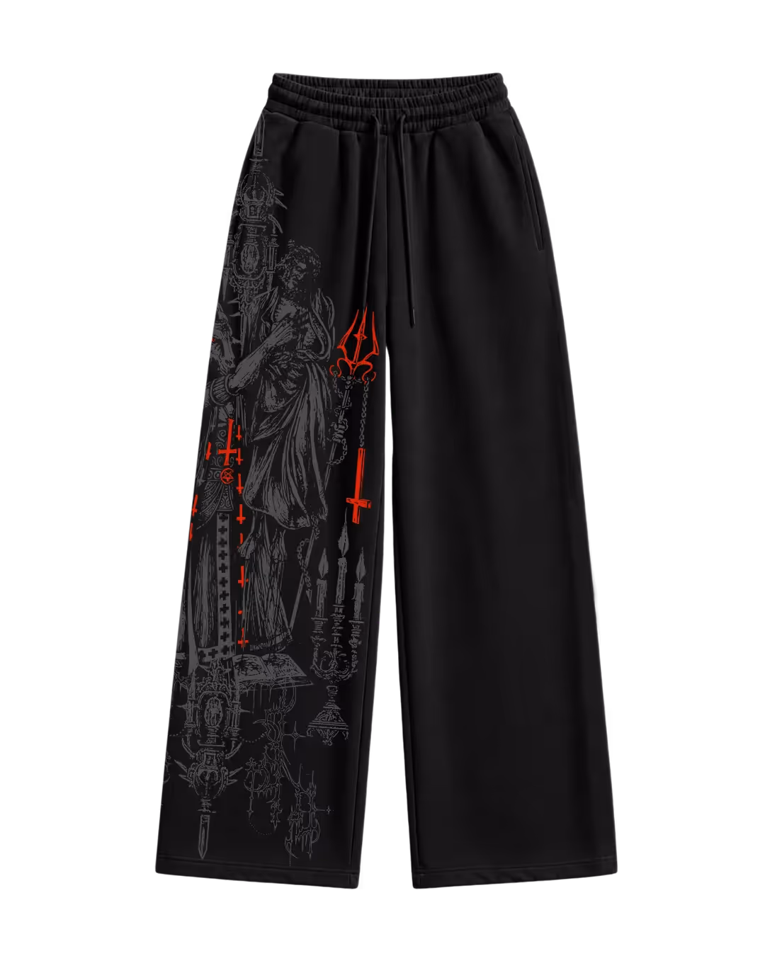 Bleed Black Baggy Pants image 6