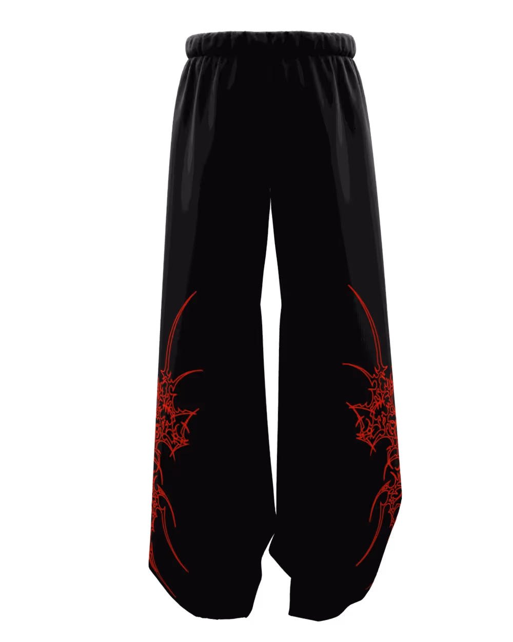Bloodsigil Black Baggy Pants image 2