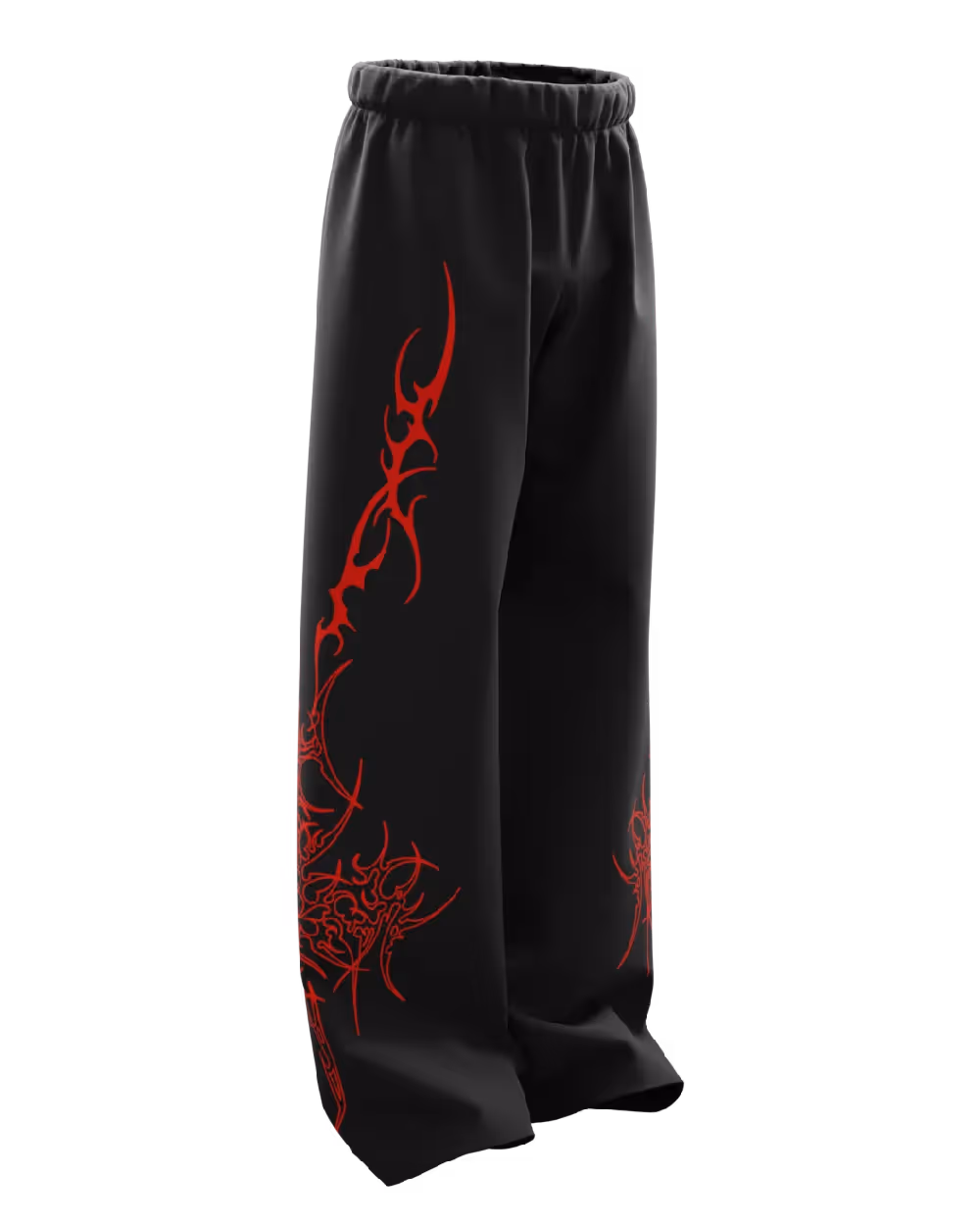 Bloodsigil Black Baggy Pants image 3