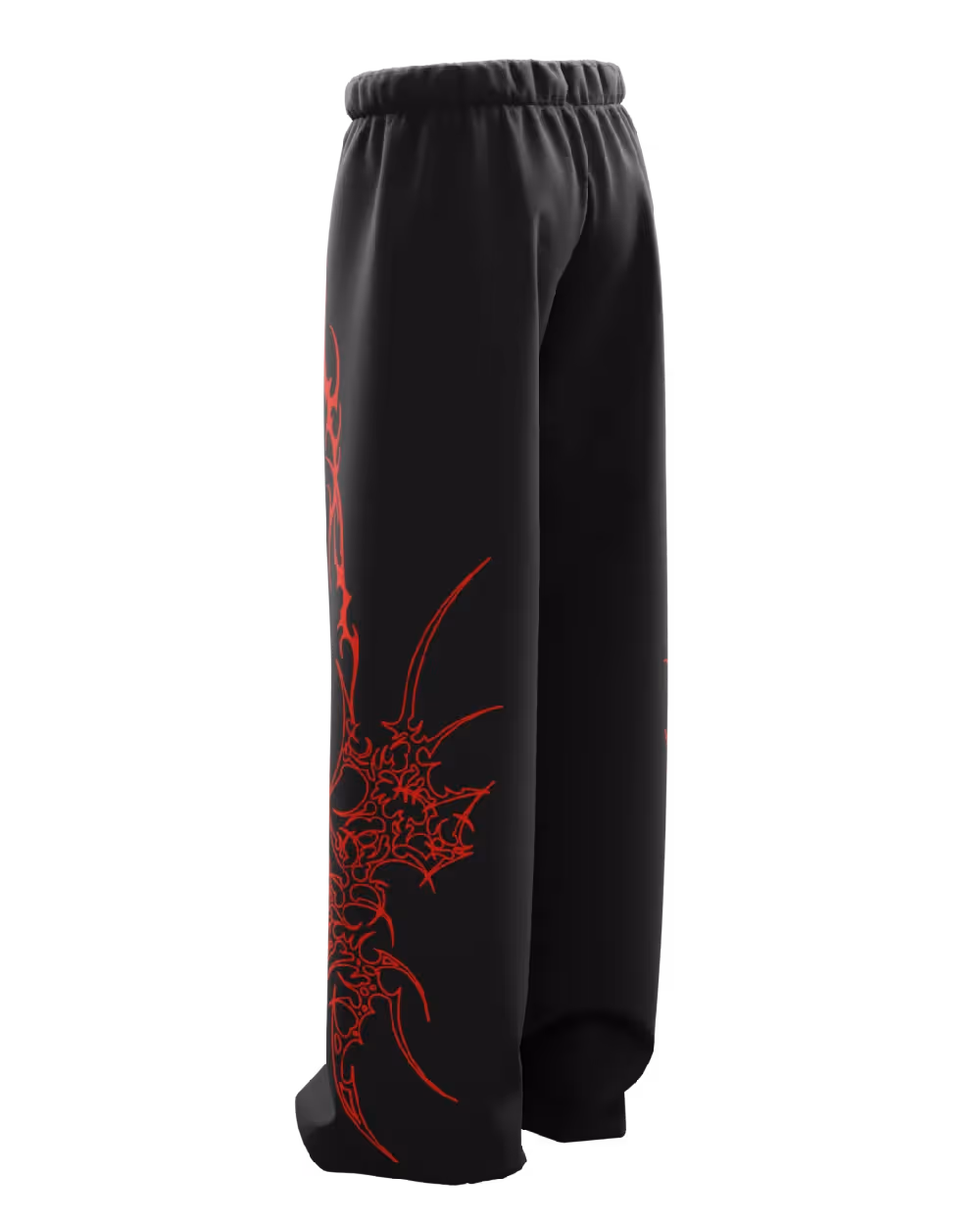 Bloodsigil Black Baggy Pants image 4