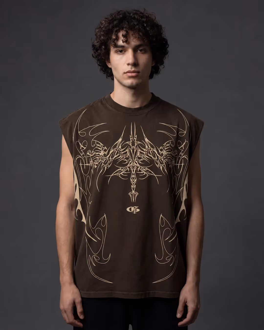 Brown Cipher Vest image 3