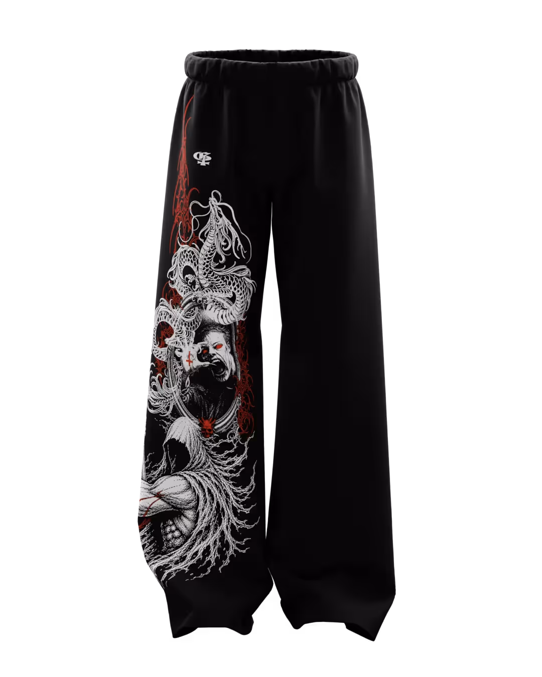 Butcher Black Baggy Pants image 1