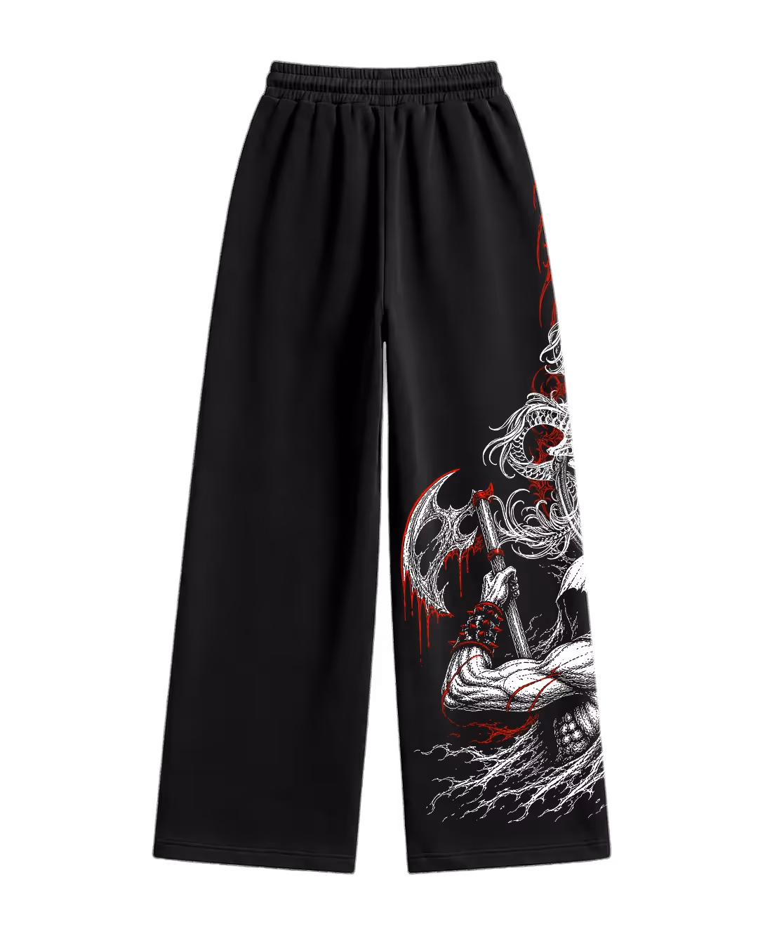Butcher Black Baggy Pants image 10