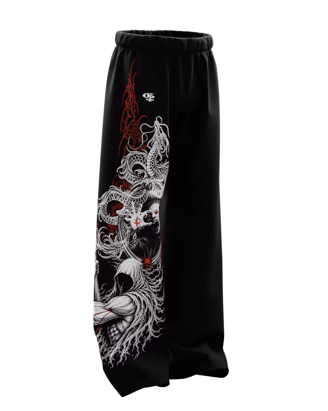 Butcher Black Baggy Pants image 6